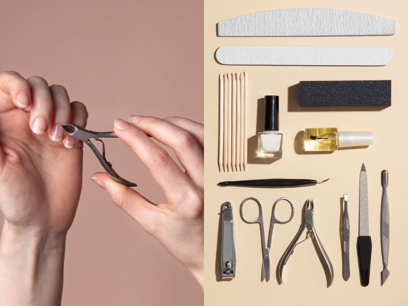 dụng cụ học nghề nail cơ bản